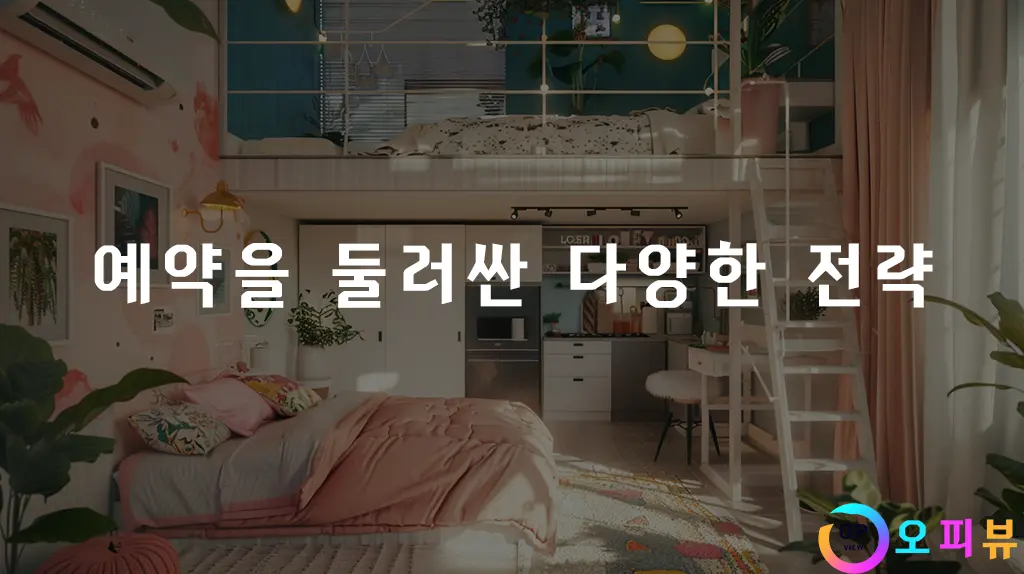 예약을-둘러싼-다양한-전략
